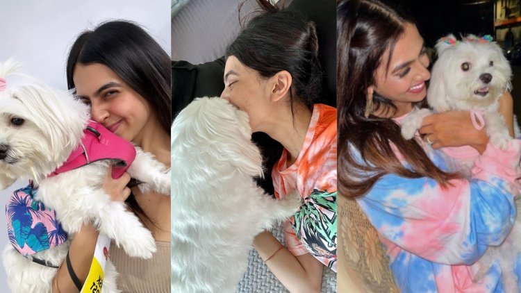 Kashika Kapoor's these 3 pictures with her pawfect baby will definitely make you fall in love with them