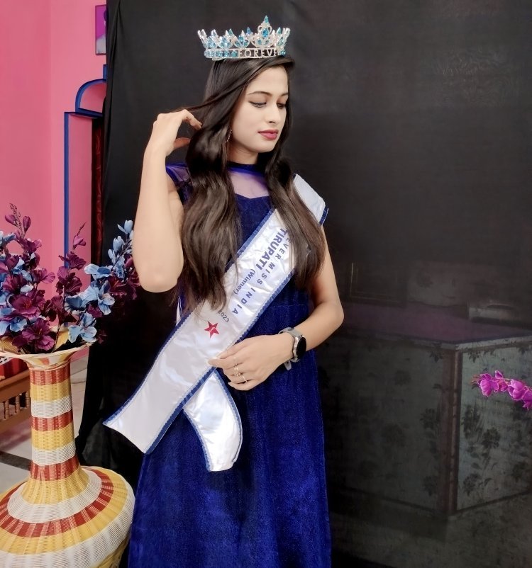 Harshitha Banavath Shines as Newly Crowned Miss Tirupati 2023 organised by Forever Star India