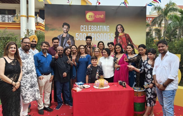 Zee Punjabi's Beloved show "Geet Dholi" Celebrates a Milestone: Completes 500 Heartwarming Episodes of Inspiring Journey