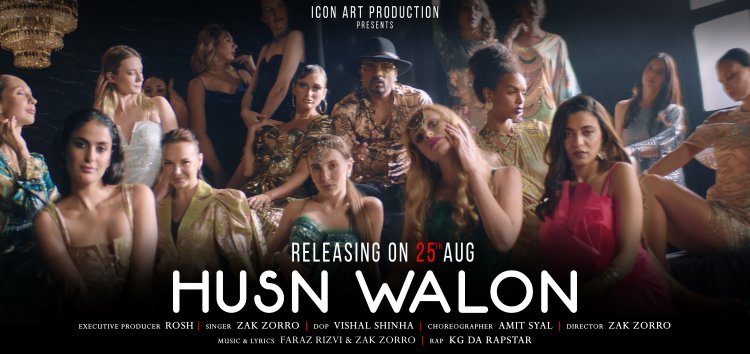 Zak Zorro Unveils Intriguing Gothic Aesthetic in 'Husn Walon' Music Video from his Album Dil Out Of Sense-Teaser Out Now