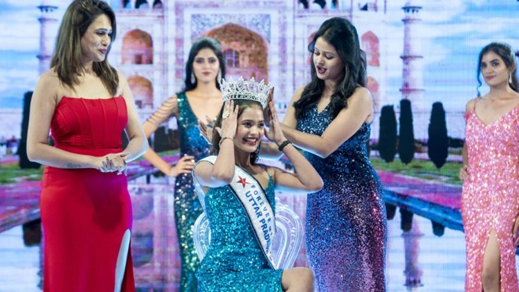 Tanishka Dixit: The Shining Star of Hardoi Grabs the Title of Miss Uttar Pradesh 2023