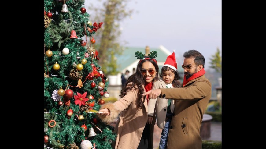 Spotted Madhuri Patle Mrs. Universe India 2023’s celebrating Christmas with her family in Musoorie