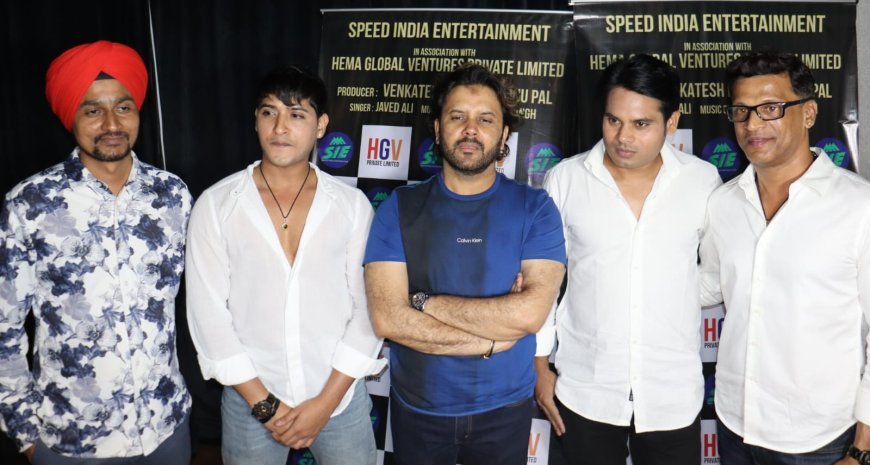 Singer Javed Ali recorded the song for Speed India Entertainment & hgv