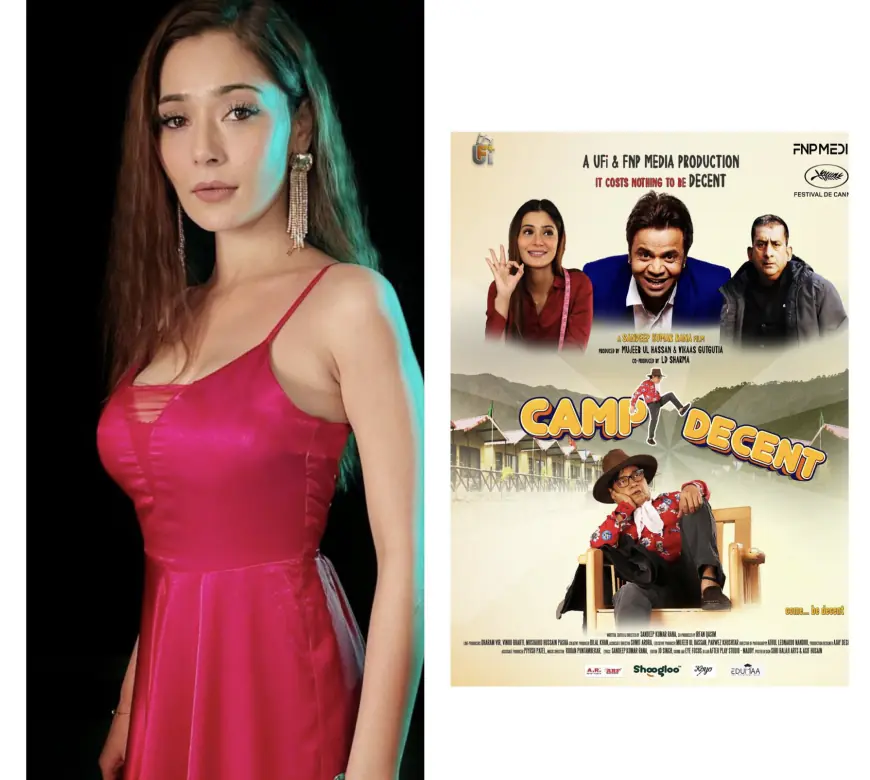 Sara Khan's Decent Camp gets a poster release at prestigious Cannes 