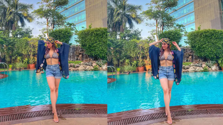 Style Diva Delbar Arya's Viral Bikini Top Snap: Actress Unveils Exclusive Styling Secrets